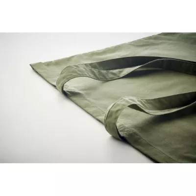 Torba z bawełny organicznej 140 g/m² ZIMDE COLOUR - Zielony (MO6189-09)