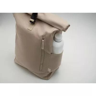 Plecak z bawełny z recyklingu 390 g/m² KAMET - Khaki (MO2552-39)