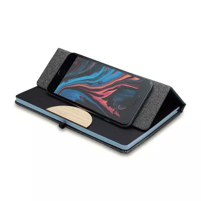 Zestaw notes z długopisem Fold - szary (R64209.21.O)