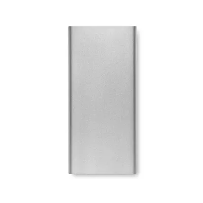 Powerbank 10 000 mAh aluminiowy POWERFLAT 10C - Srebrny Mat (MO6770-16)