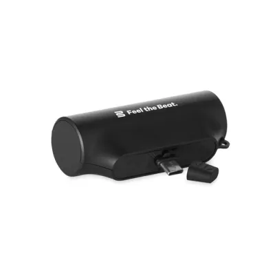 Powerbank z podstawką 5000 mAh PD 20W POWERKAU - Czarny (MO2967-03)