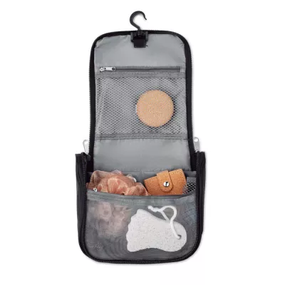 Kosmetyczka wisząca z przegrodami BAGOMATIC - Czarny (MO7651-03)
