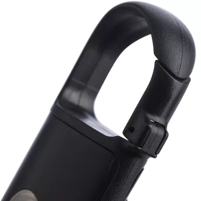 Brelok do kluczy, mini latarka - czarny (VA509-03)