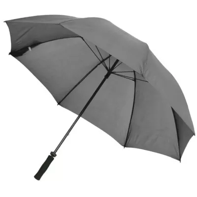 Parasol manualny XL Ø133 cm HURRICAN - szary (518707)
