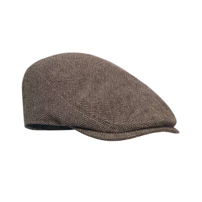 Czapka kaszkiet melanżowa 335 g/m² BLIND PEAK - Khaki (MO2966-39)