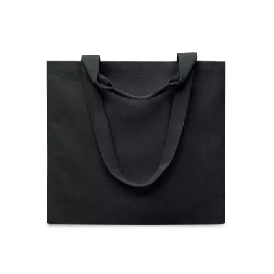 Torba plażowa z recyklingu 320 g/m² MALDI BEACH - Czarny (MO2485-03)