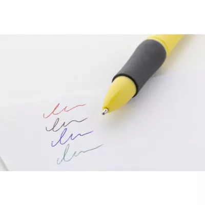 Quattro Długopis RABS 4-kolorowy - żółty (AP800140-02)