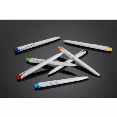 Długopis z tworzywa rABS KLIBO - czerwony (19739-04)