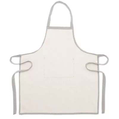 Fartuch kuchenny z bawełny z recyklingu 220 g/m² CUINA - Szary (MO2265-07)