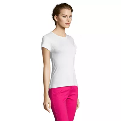 Koszulka damska dopasowana 150 g/m² Sol's MISS - Bialy (S11386-WH)