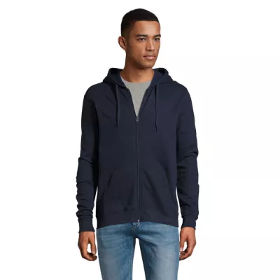 Bluza unisex z kapturem rozpinana 260 g/m² Sol's STONE - French Navy (S01714-FN)