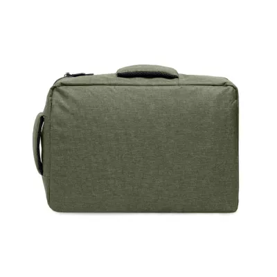 Plecak na laptop 15" z RPET LAUGAR - Zieleń Wojskowa (MO2305-49)