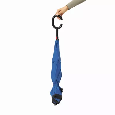 Parasol FLIPPED - czarny, niebieski (56-0103370)
