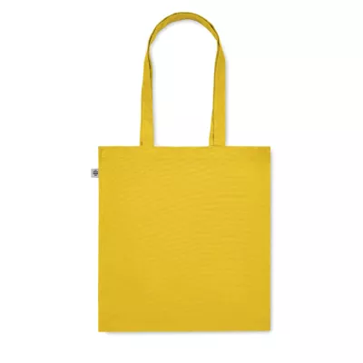 Torba z bawełny organicznej 220 g/m² BENTE COLOUR - Zólty (MO2197-08)