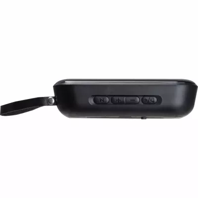Głośnik bluetooth podświetlany LED MIRELA - czarny (3524303)