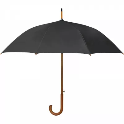 Parasol automatyczny ø105 cm RPET CHRISTINE - czarny (4243603)