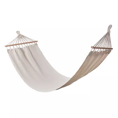Hamak z polibawełny z etui do 120 kg HAMMACA - Bezowy (MO8695-13)