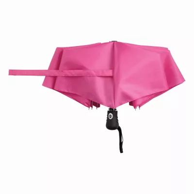 Automatyczny, wiatroodporny, kieszonkowy parasol BORA - ciemnoróżowy (56-0101282)