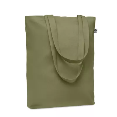 Torba płócienna z bawełny organicznej 270 g/m² COCO - Zielony (MO6713-09)