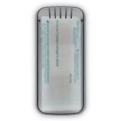 Pudełko z 5 plastrami z polietylenu (56 × 18 mm) - czarny (LT90320-N0002)