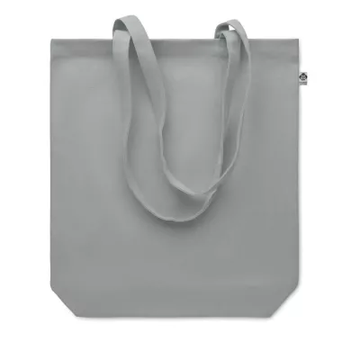 Torba płócienna z bawełny organicznej 270 g/m² COCO - Szary (MO6713-07)