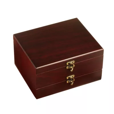 Zestaw do wina Double Decker - brązowy (R22551.O)