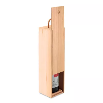 Skrzynka na wino z drewna paulowni VINBOX - Drewna (MO9413-40)