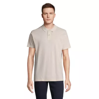 Koszulka polo unisex z czesanej bawełny Sol's PULSE - Linen Twin (S04502-LN)