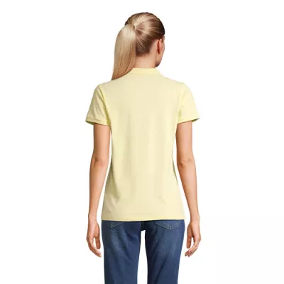 Polo damskie organiczne 170 g/m² Sol's PLANET WOMEN - Jasno Żółty (S03575-LY)
