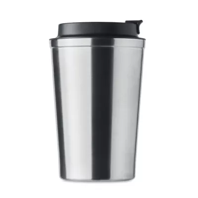 Kubek termiczny ze stali 350 ml BRACE - Srebrny Mat (MO6276-16)