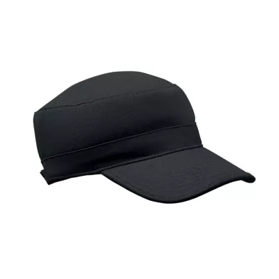 Czapka wojskowa bawełniana 260 g/m² FIELD - Czarny (MO2867-03)