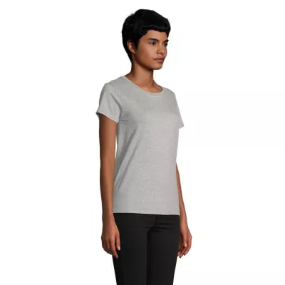 Koszulka organiczna 175 g/m² Sol's PIONEER WOMEN - Szary Melanż (S03579-GM)