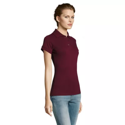 Koszulka polo damska 200 g/m² Sol's PRIME WOMEN - Burgundy (S00573-BG)