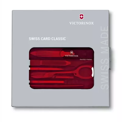 SwissCard Classic Victorinox - czerwony (07100T65)