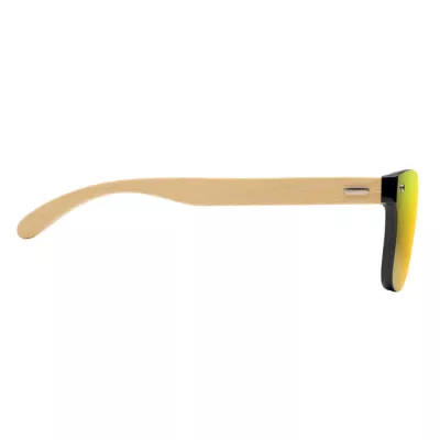 Okulary przeciwsłoneczne lustrzane UV400 ALOHA - Zólty (MO9863-08)
