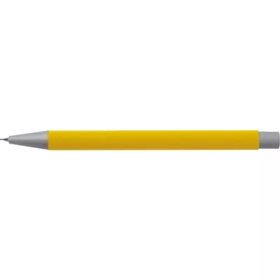 Ołówek automatyczny soft touch ANCONA - żółty (386908)