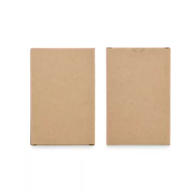Zestaw domino i karty do gry w pudełku DOMI&CARDS - Drewna (MO2669-40)