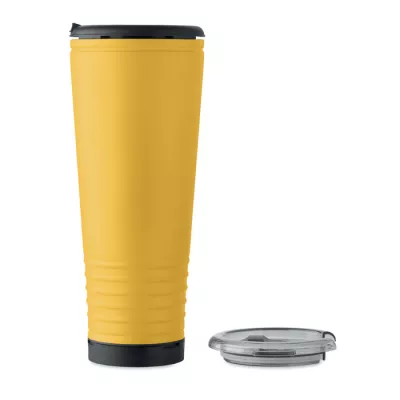 Kubek termiczny dwuścienny 700 ml HOWLER CUP - Zólty (MO2995-08)
