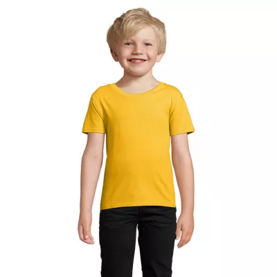Koszulka dziecięca organiczna Sol's PIONEER KIDS - Dorado (S03578-GO)