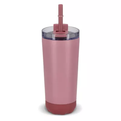 Kubek termiczny InSideOut ze stali nierdzewnej o podwójnych ściankach, 600 ml - pasteloworóżowy (LT57017-N0079)