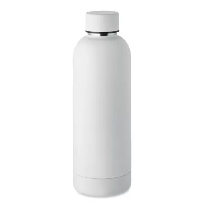 Butelka termiczna ze stali z recyklingu 500 ml ATHENA - Bialy (MO6750-06)