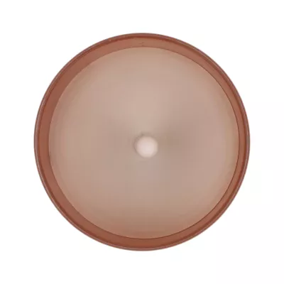 Nyelle Świeca woskowa LED z możliwością ładowania w szklanym pojemniku - brązowy (LT57313-N0051)