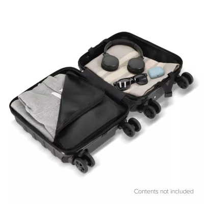 Wózek podróżny pod siedzenie 14 cali (35.6cm) - czarny (LT95398-N0002)