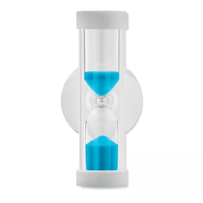Klepsydra prysznicowa z przyssawką QUICKSHOWER - Niebieski (MO9211-04)