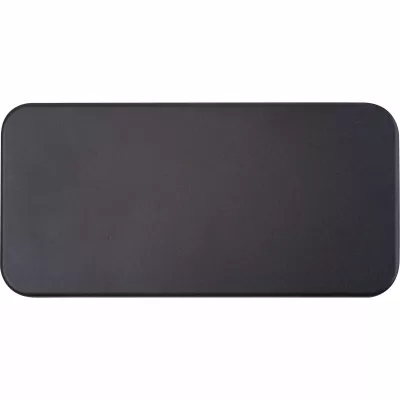 Power bank z ABS z recyklingu 10 000 mAh PRESTON - czarny (3549403)