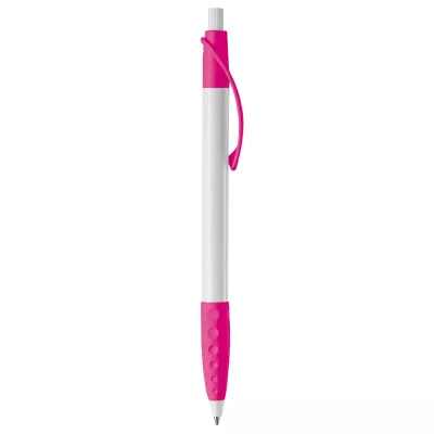 Długopis plastikowy (ABS) Cosmo - biało / różowy (LT87622-N0176)