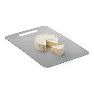 Deska do krojenia stalowa 34x23 cm PLATI + - Srebrny (MO3116-14)