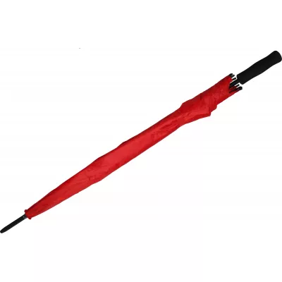 Parasol automatyczny Ø130 cm SUEDERDEICH - czerwony (153105)