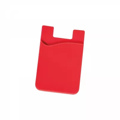 Etui na kartę do smartfona WILHELMINE - czerwony (2286405)