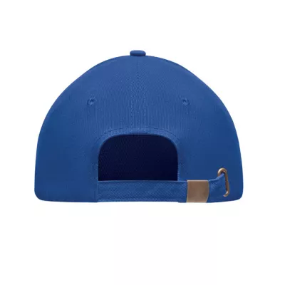 Czapka z daszkiem 6-panelowa 270 g/m² TEKAPO - Niebieski (MO9643-37)